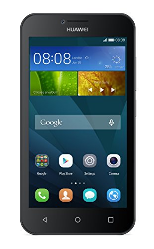 Huawei Y5 Smartphone (4,5 Zoll (11,43 cm) Touch-Display, 8 GB interner Speicher, Android 5.1) schwarz